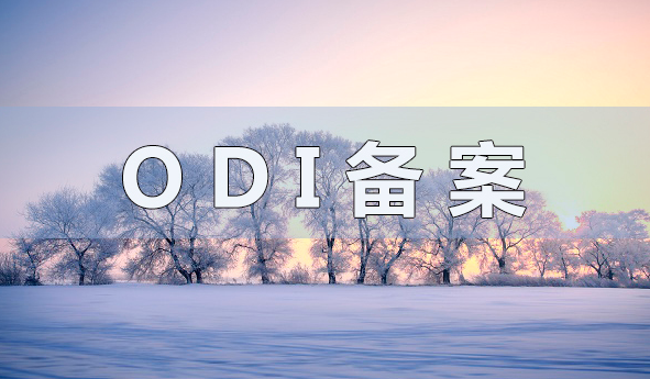 境外投資ODI備案